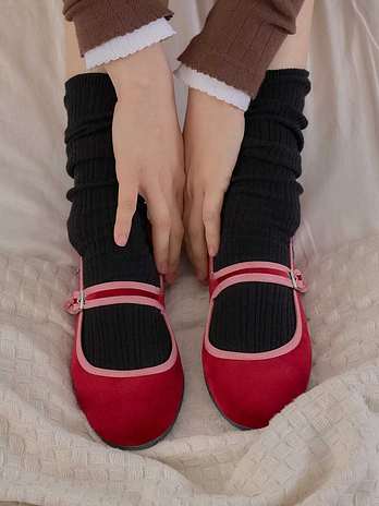VICTORIA SHOES 빅토리아슈즈 오다 메리제인 (1049926-ROJO) | 신세계V