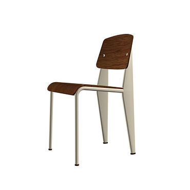 VITRA(비트라) vitra 스텐다드 체어_월넛,에크루 | 신세계V