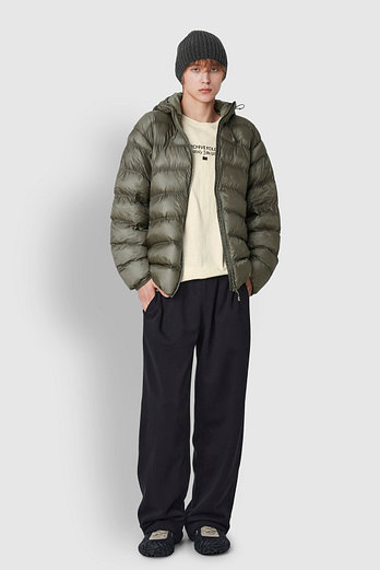 JAJU [공용] 기모 스웨트 와이드 팬츠 [S~XL] | 신세계V