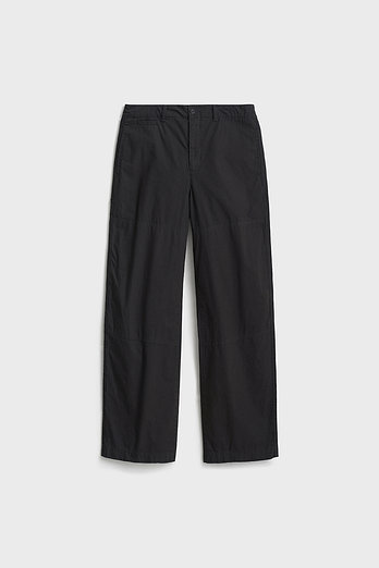 POTTERY Double Knee Pants_Ink Black | 신세계V