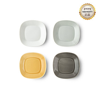 CASA MUUTTI 까사무띠 오다 프레리 사각접시 소 14cm 4colors | 신세계V