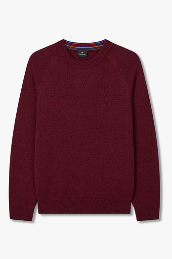 PAUL SMITH [PS PAUL SMITH] 래글런 크루넥 울 니트 풀오버 | 신세계V