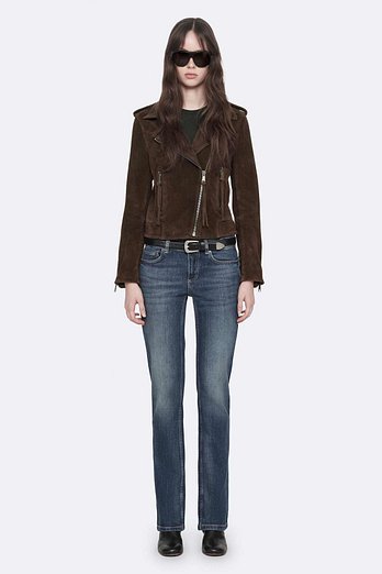 ALLSAINTS 올세인츠 에리 스웨이드 바이커 W004LG-5778 | 신세계V