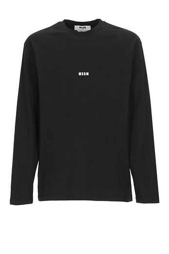 MSGM 26SS 엠에스지엠 긴팔 티셔츠 2000MM501 200002 99 NERO DOM | 신세계V