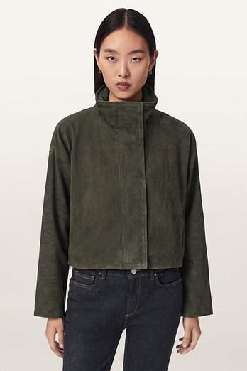 ALLSAINTS 올세인츠 라이더 스웨이드 자켓 W092LD-3836 | 신세계V