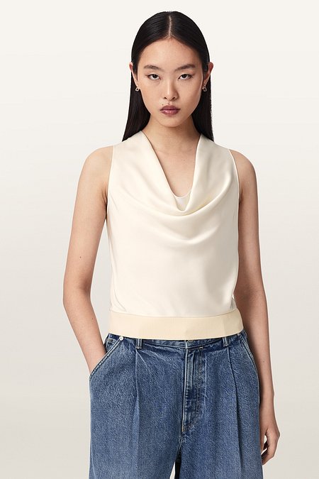 ALLSAINTS 올세인츠 조이 카울 탑 W042KE-4902 | 신세계V