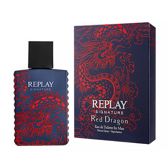 REPLAY 리플레이 시그니처 레드드래곤 포 맨 오 드 뚜왈렛 30ml | 신세계V