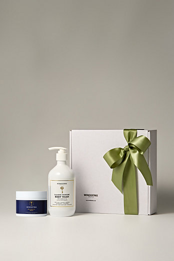 WONDERTREE [가려움과 극예민함이 반복되는 피부를 위한 집중 세트] 아토 컴포트 크림 200ml + 카밍 모이스처 바디워시 500ml | 신세계V