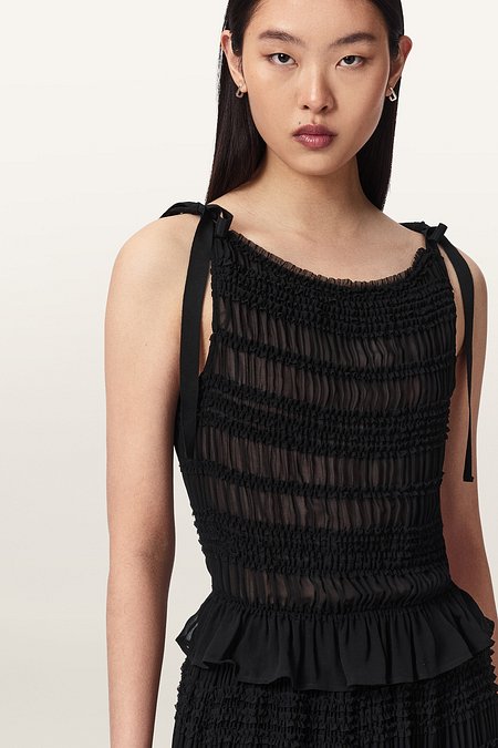 ALLSAINTS 올세인츠 로터스 탑 W096PE-5 | 신세계V