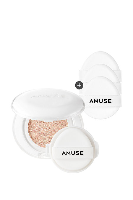 AMUSE [어뮤즈] 세라믹 스킨 퍼펙터 쿠션 본품+리필 SPF 40 PA++ (세트/5종) | 신세계V