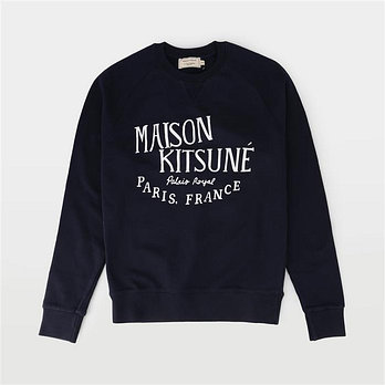 MAISON KITSUNE 메종키츠네 팔레이스 로얄 클래식 스웨트셔츠 AW00300KM0001 NA | 신세계V