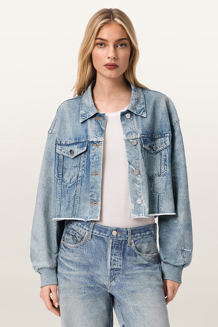 ALLSAINTS 올세인츠 안더스 테리 셔켓 W110PE-10162 | 신세계V