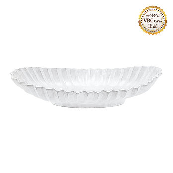 VBC CASA 인칸토 스칼롭 오벌 서빙볼 52cm | 신세계V