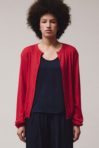 VIS A VIS TWILL DRESSY EASY TANK TOP (NAVY) | 신세계V