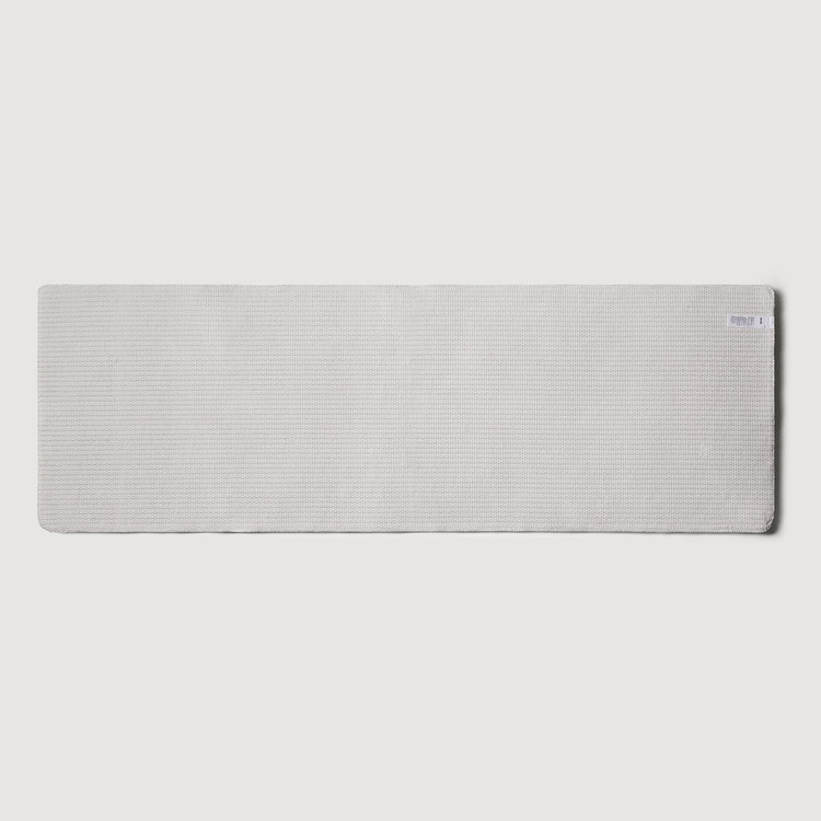돌담 체크 소프트 터프팅 매트 120x40cm 베이지