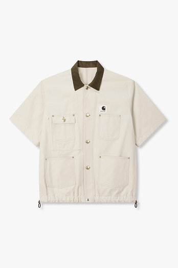 SACAI [CARHARTT WIP] 남성 덕 셔츠(라이트 베이지) | 신세계V