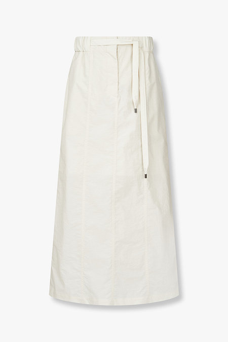 BRUNELLO CUCINELLI(브루넬로 쿠치넬리) 여성 백 슬릿 스트링 스커트 | 신세계V