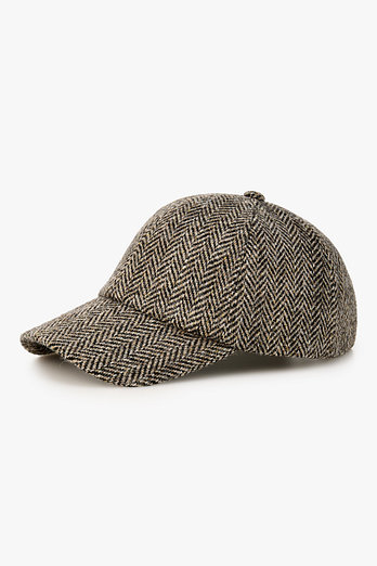 PAUL SMITH 헤링본 트위드 캡 | 신세계V