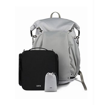 URTH [Urth] Helios Outdoor Backpack 40L Grey Medium Set 헬리오스 백팩 그레이 + 인서트 + 보호커버 | 신세계V