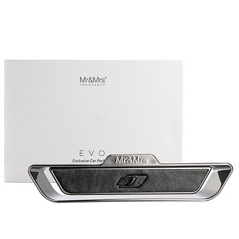Mr&Mrs FRAGRANCE 미스터앤미세스 차량용방향제 에보 블랙레더 크롬블랙실버 | 신세계V