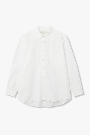 MAN ON THE BOON 엠브로이더리 포플린 셔츠 | 신세계V