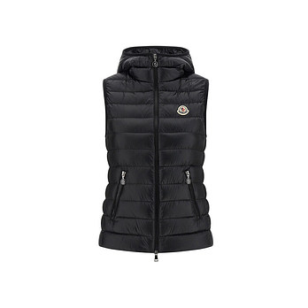 MONCLER [명품] 26SS 글리고스 GLYGOSSE 로고 패치 패딩조끼 블랙 1A000 98 597YG 999 49709803 | 신세계V