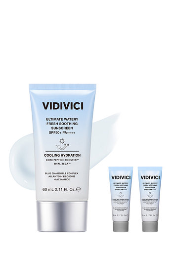 VIDIVICI [선크림10ml 증정] 얼티밋 워터리 프레시 수딩 선크림 SPF 50+ PA++++ 60ml | 신세계V