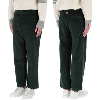 THOM BROWNE [톰브라운] 0사이즈 럭키찬스 코듀로이 스트레이트 팬츠 MTU320U F0220 310 | 신세계V