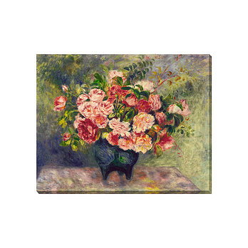ARTISH [FRAME] Roses in a Vase / 피에르 오귀스트 르누아르(Pierre-Auguste Renoir) | 신세계V