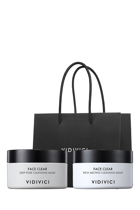 VIDIVICI [Exclusive] 딥포어 클렌징 마스크 50ml + 클렌징 밤 세트 45ml | 신세계V