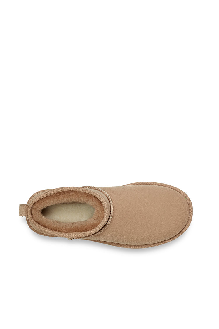 [WOMEN] 오버로크 스티치 울트라 미니 부츠 (클래식 울트라 미니)