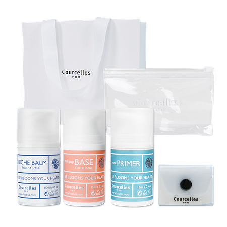 Courcelles [신세계V 단독] [꾸셀] 비체밤 BB크림+베이스오리지널+모공프라이머 15ml 세트 | 신세계V
