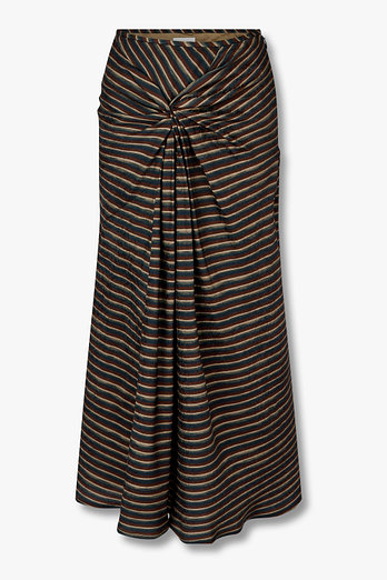 DRIES VAN NOTEN 울 블렌드 낫 디테일 스커트 | 신세계V