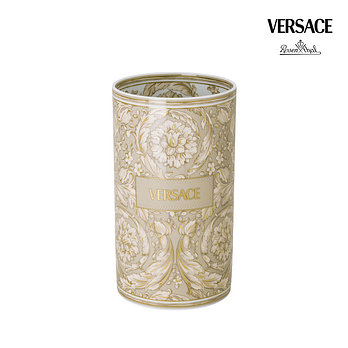 VERSACE LIVING [베르사체] 바로코 베이지 원통 화병 1p (30cm) | 신세계V