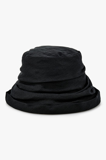 Yohji Yamamoto [FEMME]린넨 드레이프 버킷햇 | 신세계V