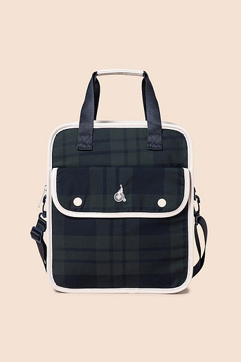 BEANPOLE KIDS [시즌오프30%][26SS 5%][BEANPOLE KIDS] 체크 시그니처 보조가방  그린 (BI61D4U32M) | 신세계V