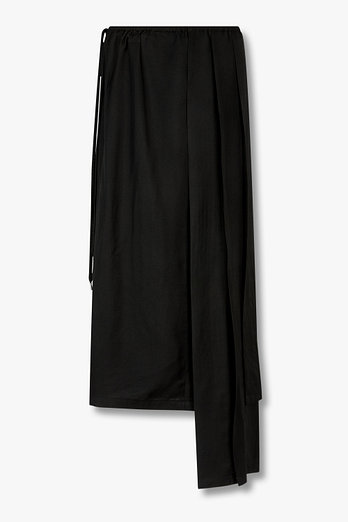 Yohji Yamamoto [FEMME]플리츠 드로스트링 스커트 | 신세계V