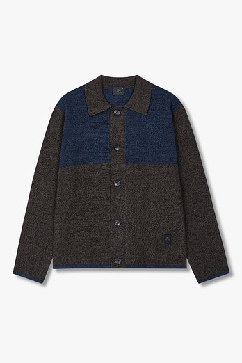 PAUL SMITH [PS PAUL SMITH] 컬러 블록 니트 가디건 | 신세계V