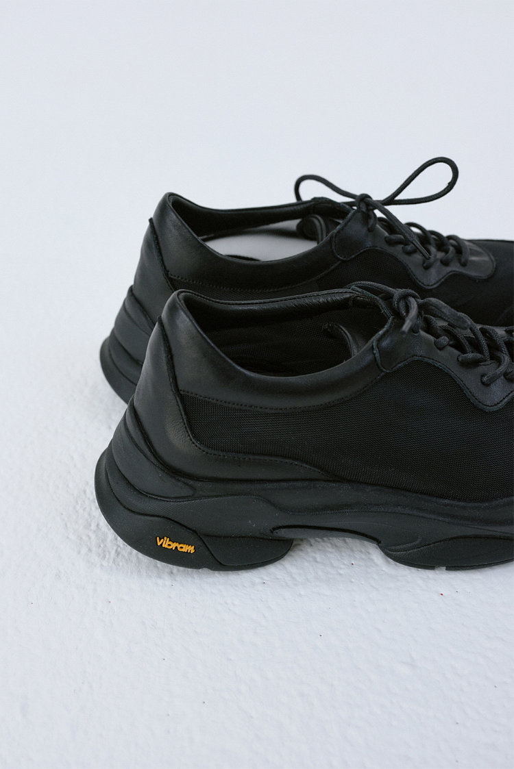 VIBRAM SNEAKERS MESH_BLACK