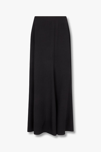 Yohji Yamamoto [FEMME]플레어 울 롱 스커트 | 신세계V
