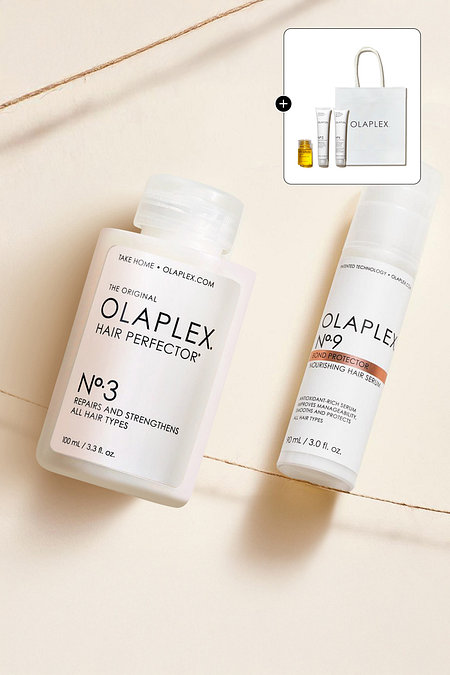 OLAPLEX [올라플렉스] No.3 헤어 퍼펙터 100ml & No.9 본드 프로텍터 너리싱 헤어 세럼 90ml | 신세계V