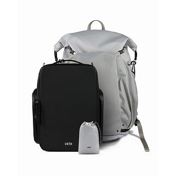 URTH [Urth] Helios Outdoor Backpack 40L Grey Large Set 헬리오스 백팩 그레이 + 인서트 + 보호커버 | 신세계V