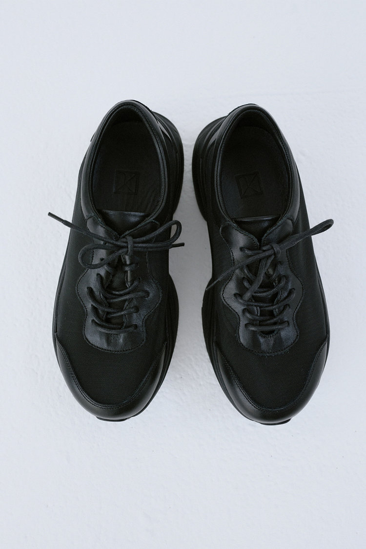 VIBRAM SNEAKERS MESH_BLACK