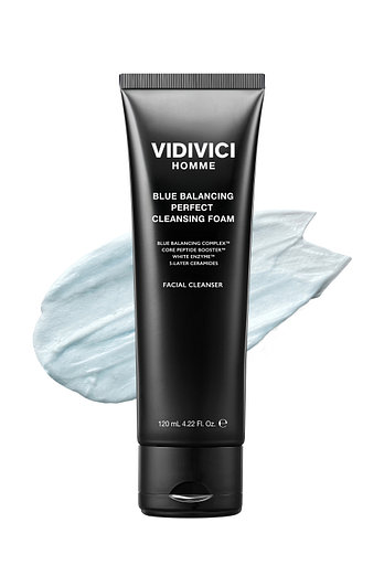 VIDIVICI NEW 옴므 블루 밸런싱 퍼펙트 클렌징 폼 120ml | 신세계V