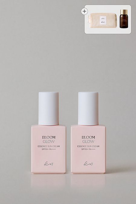 koy(코이) 블룸 글로우 에센스 선크림 30ml+30ml (+ GIFT) | 신세계V