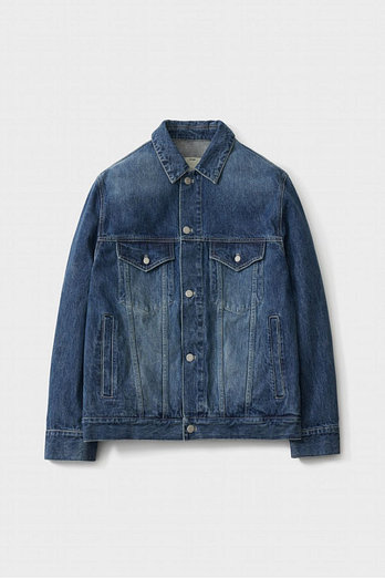 POTTERY Trucker Jacket Type 03_Mid Blue | 신세계V