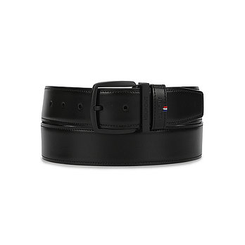 S.T.DUPONT [듀퐁] 뉴 로고 라인D 블랙 35mm 벨트 핀버클 매트블랙 CJ8350002Z | 신세계V