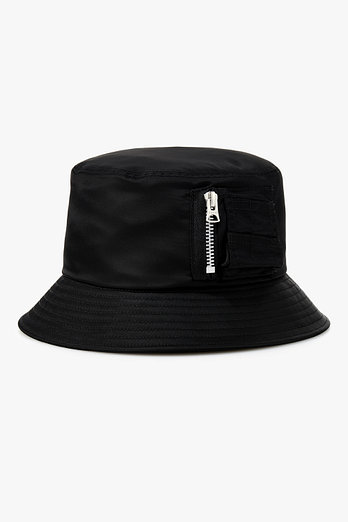 SACAI 여성 나일론 트윌 싱글 브림 포켓 햇 | 신세계V