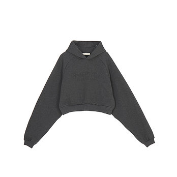 FEAR OF GOD [FEAR OF GOD] 피어오브갓 에센셜 여성 기모 후드티 192HO257821FW CHARCOAL HEATER | 신세계V