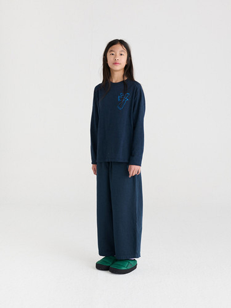 트루아티스트 26AW 트라우저 n19 나이트 블루 T226MA035